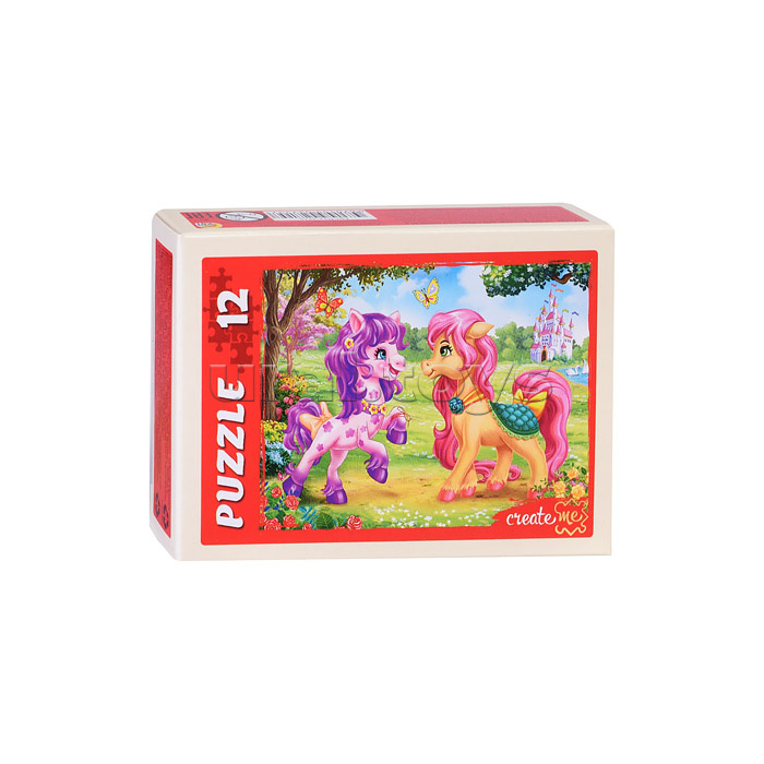 Пазлы 12 "Королевство пони № 3"