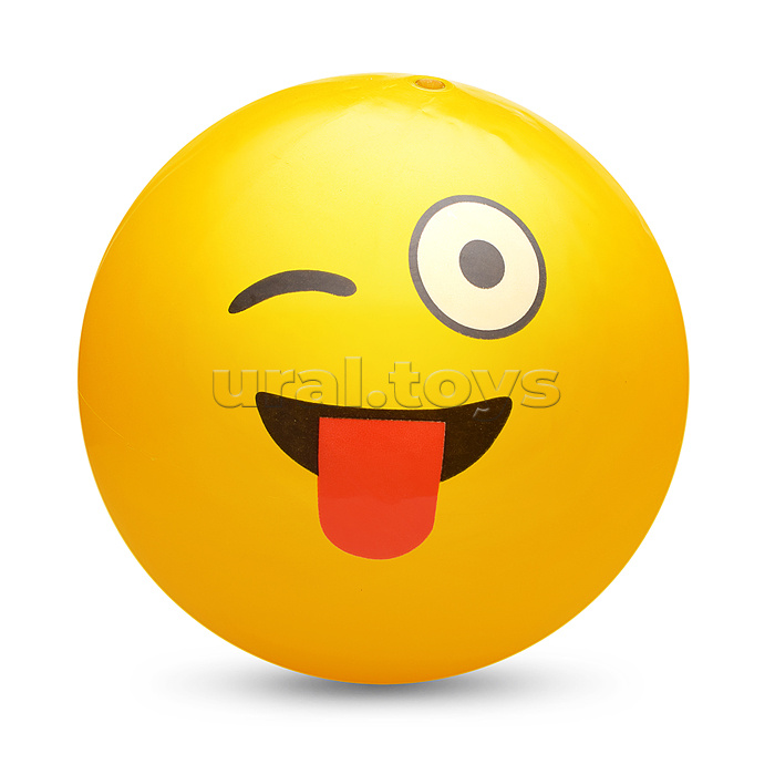 Мяч детский надувной "Смайлик" 60г.