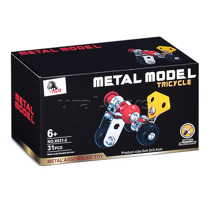 Конструктор "Модель транспорта-2" (12в1) в коробке