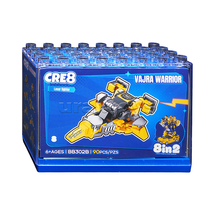 Конструктор "Супер-перевоплощение" 8 в 1 в коробке