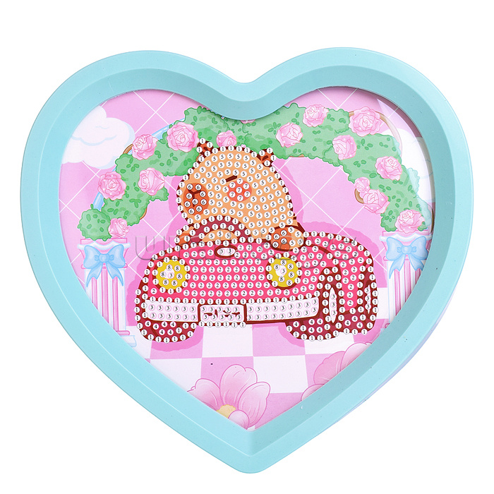 Мозаика алмазная "Капибара путешественница" 17*16см