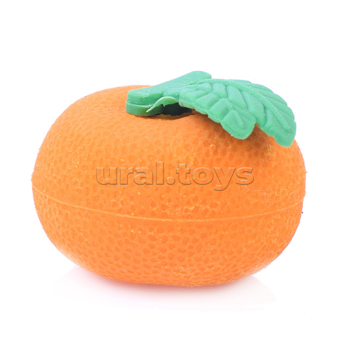 Ластик "Апельсин" термопластичная резина, в банке