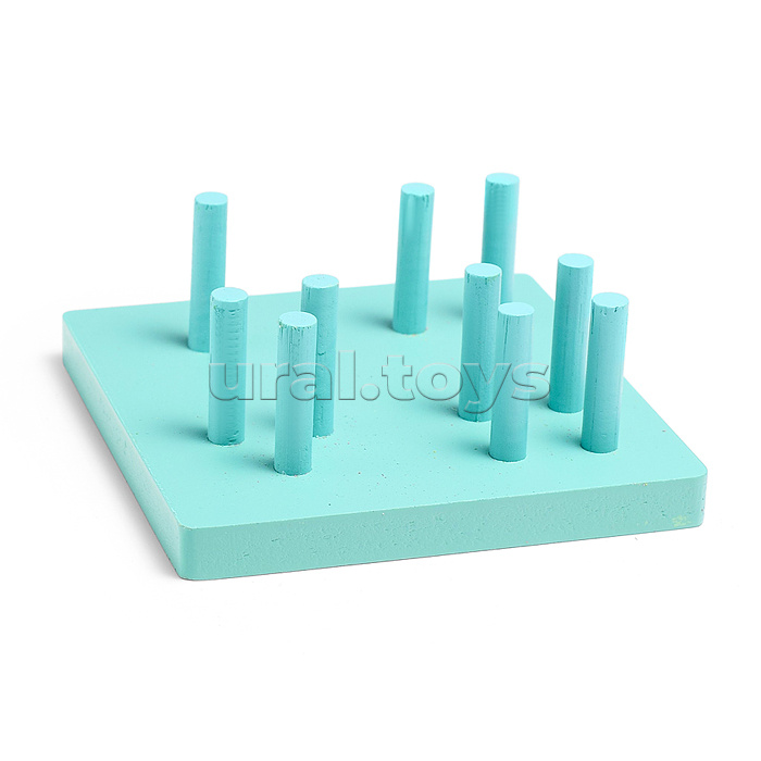 Логическая пирамидка "Форма и цвет"