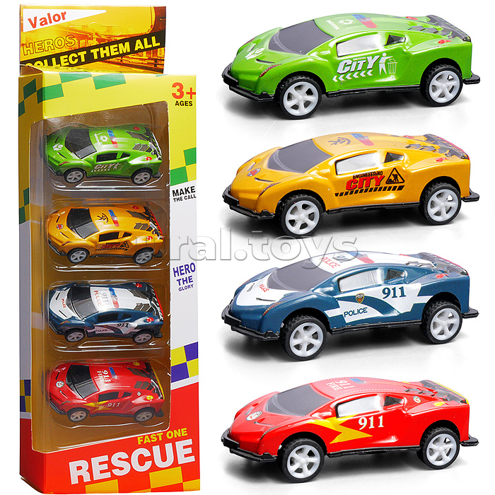 
Набор машин "Автогонка" в коробке