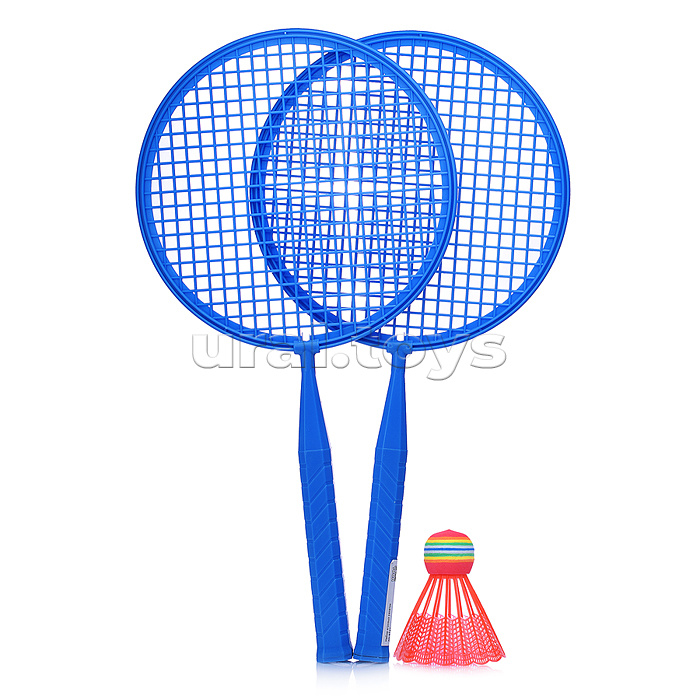 Набор игровых ракеток (2 ракетки, 1 волана) в сетке