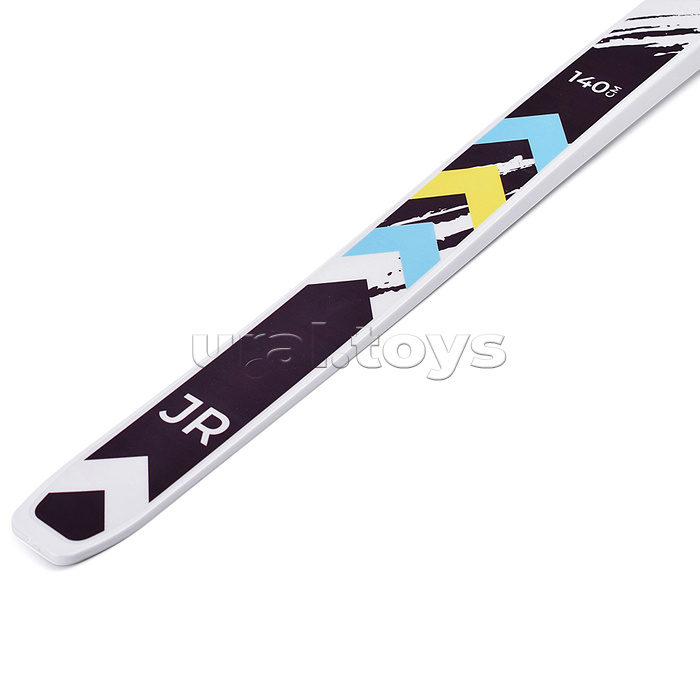 Комплект лыжный подростковый ROCKET SKI AKTIV, лыжи 140 см, палки 105 см