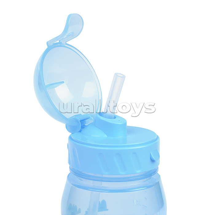 Бутылка для воды и других напитков 400 мл. "Вокруг света" в ассортименте