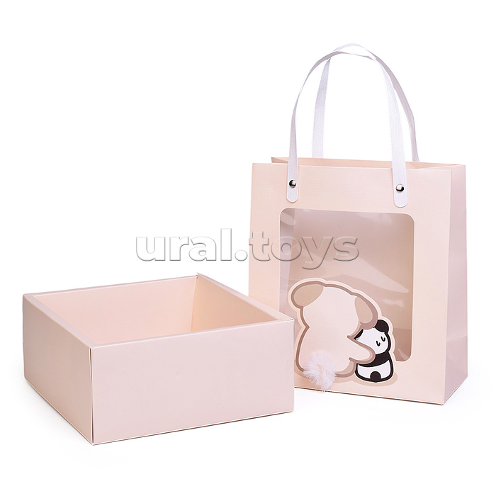 Пакет подарочный "Волшебная коробочка" 20,5*9,5*22,5см.