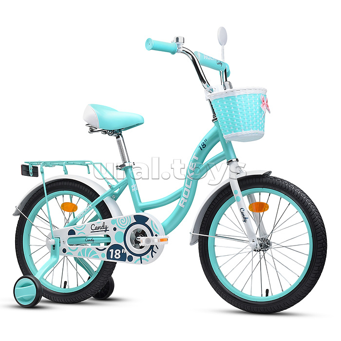 Велосипед 18" Rocket Candy, цвет мятный