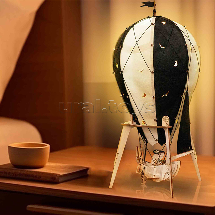 Модель Светильник. Воздушный шар "Ночной пират"