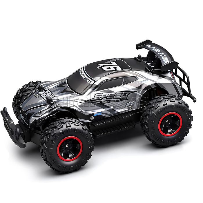 Машина "Громоход" р/у, 27 MHz. (свет, звук) в коробке