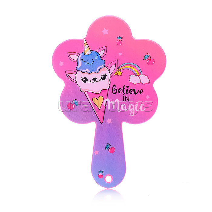 Набор расческа+зеркало "Ice cream" в ассортименте