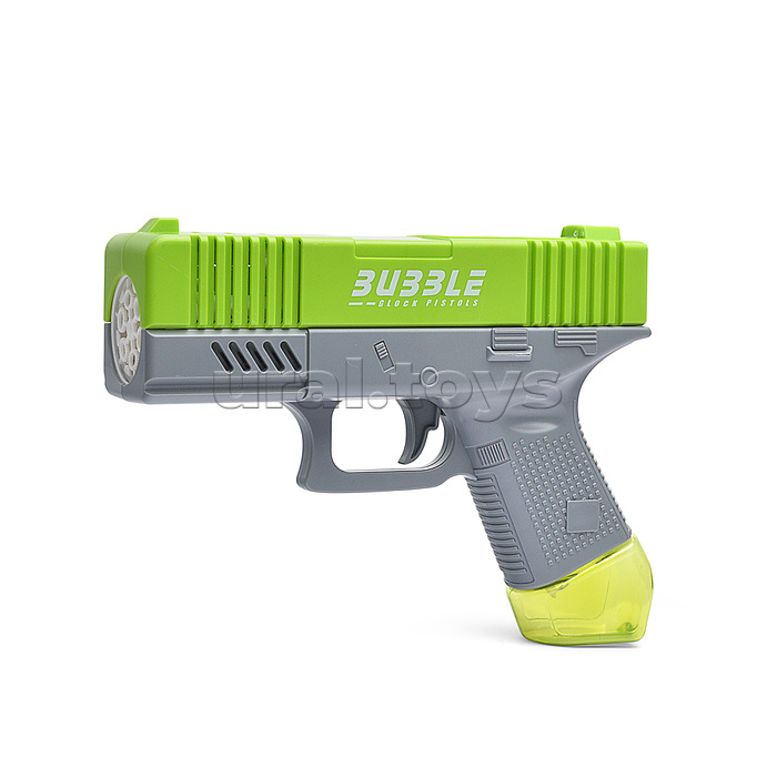 Пистолет для мыльных пузырей "Веселье" в коробке