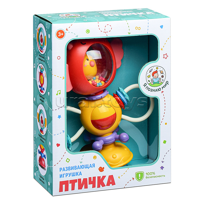 Развивающая игрушка "Птичка " в коробке