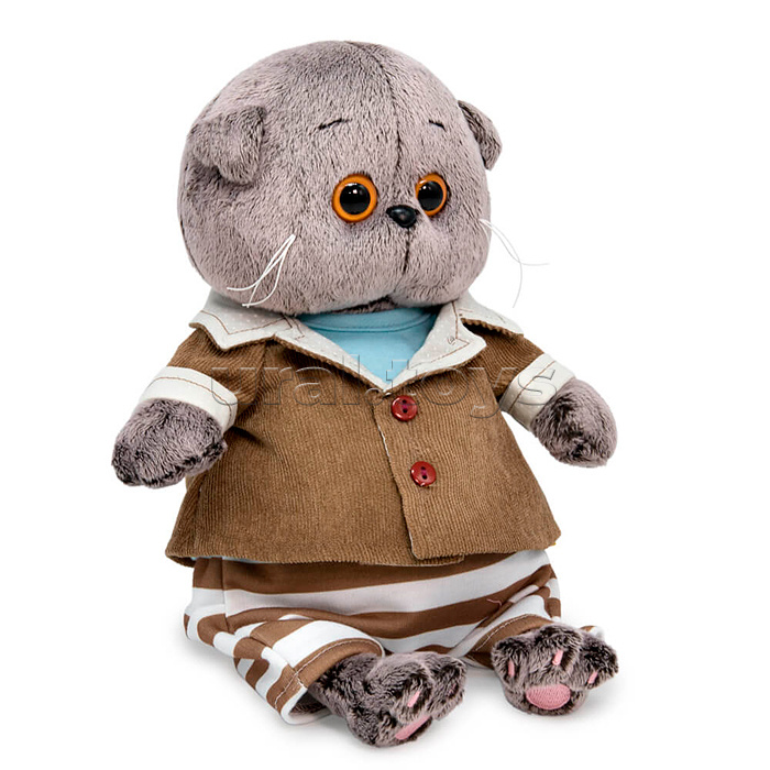 Кот Басик BABY в домашнем костюмчике