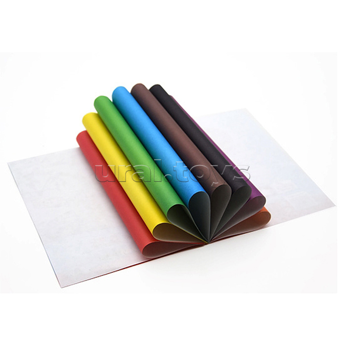 Бумага цветная А4 8л. 8цв. "Котята на рыбалке" от 3+