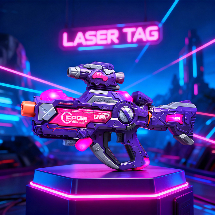 Набор оружия "Космический бой" в коробке