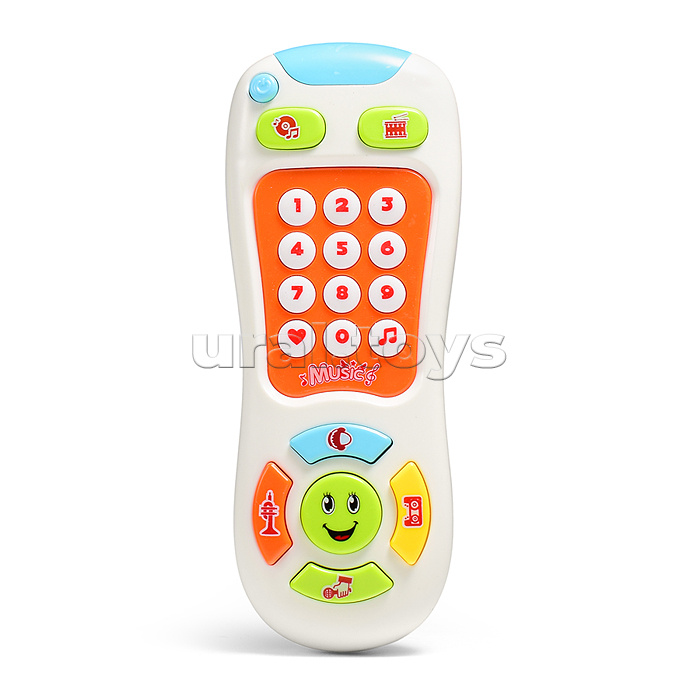 Пульт игрушечный "Веселый смайлик" в коробке