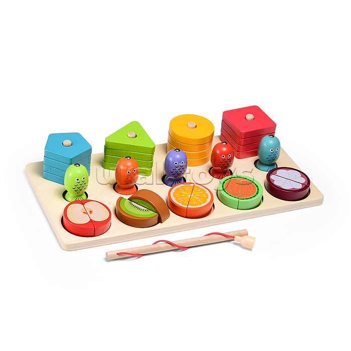 Игра развивающая "Фруктовая рыбалка"