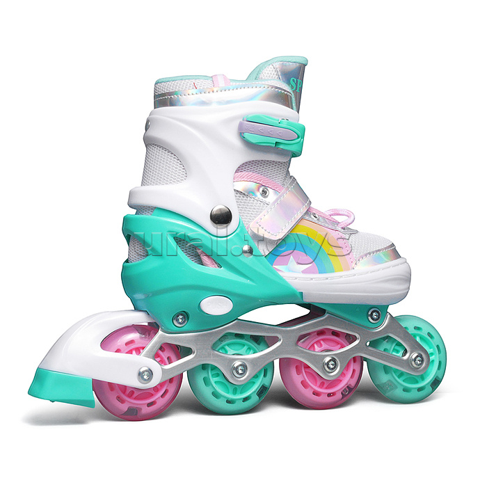 Ролики детские, размер M (цвет зеленый)