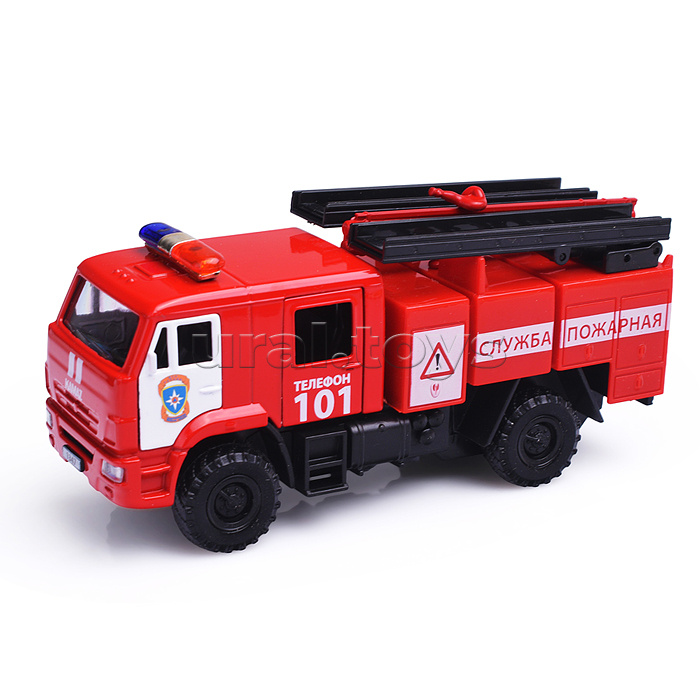 Машина металл Камаз-43502 МЧС 15,5 см, двери, подв дет, инер, кор. Машина металл Камаз-43502 МЧС 15,5 см, двери, подв дет, инер, кор.