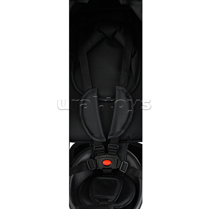 Велосипед трехколесный Rocket 136-BK, колеса EVA 10"/8", цвет черный