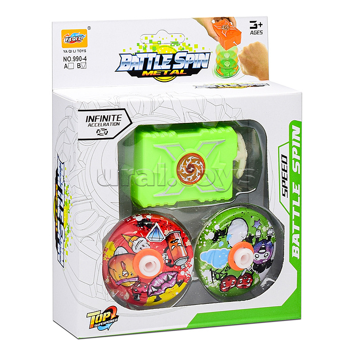 Запускалка "Battle spin" в коробке Запускалка "Battle spin" в коробке