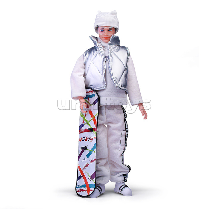 Кукла "Зимнии приключения" с аксессуарами, в коробке