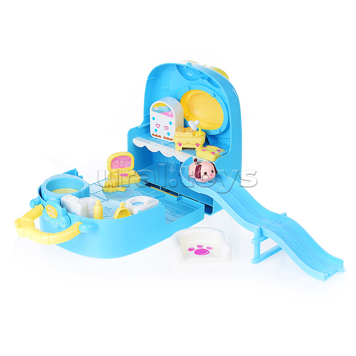 Игровой набор "Домик с животными" с аксессуарами, в коробке