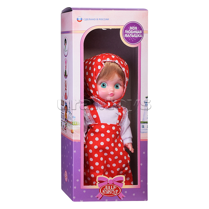 Кукла Сашенька озвуч. 30см., в коробке