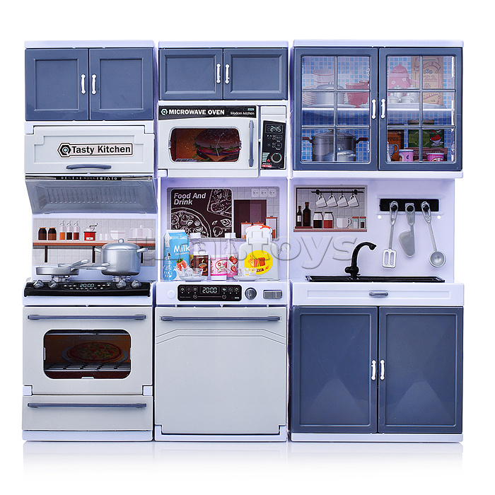 Мебель для кукол "Кухня" в коробке