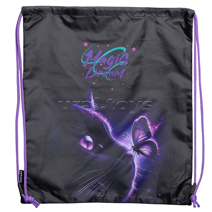 Сумка для сменной обуви "Magic Dream" 38x43 см, влагонепроницаемый полиэстер, 1 отделение, на веревочной завязке, с текстильными ручками, полноцветная печать