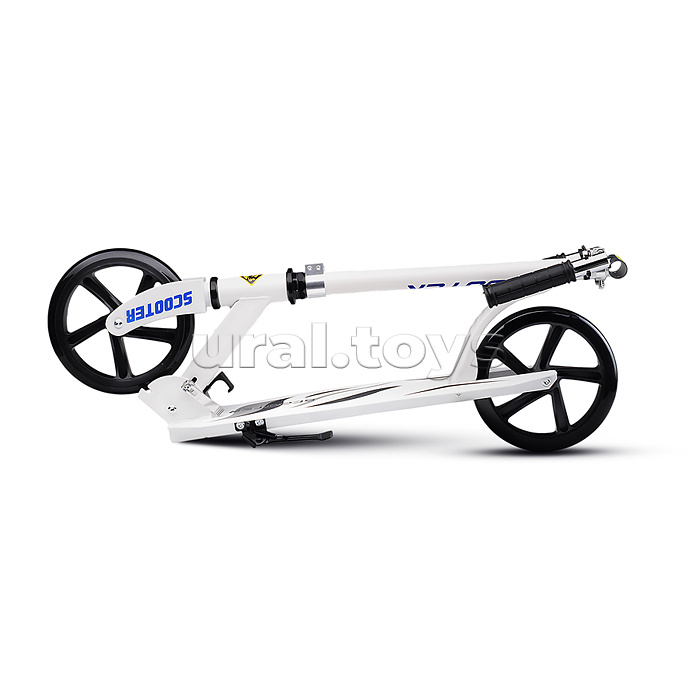 Самокат 2-х кол., белый, в коробке