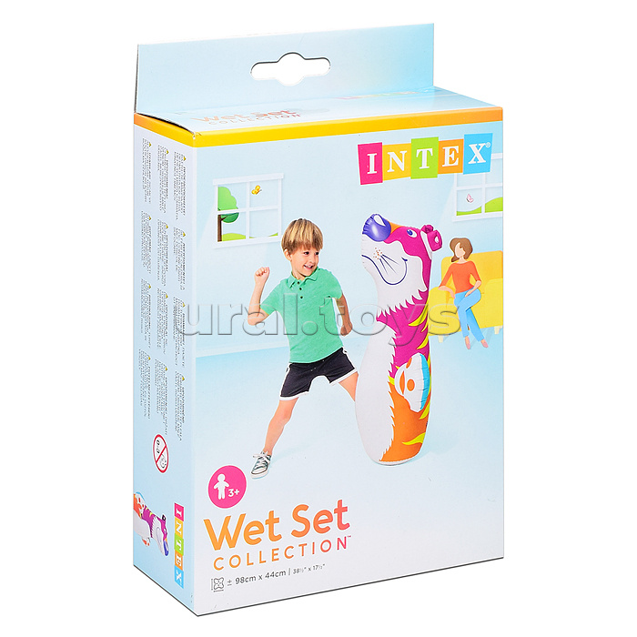 Игрушка для плавания «Зверюшка-неваляшка», от 3-8 лет, микс, 44669NP INTEX