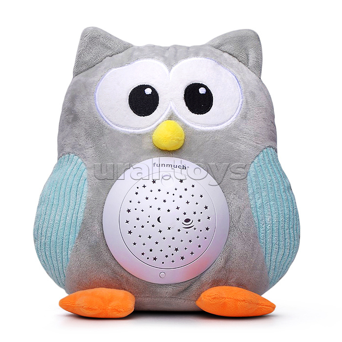 Сова "Ночной друг" свет, звук, в коробке