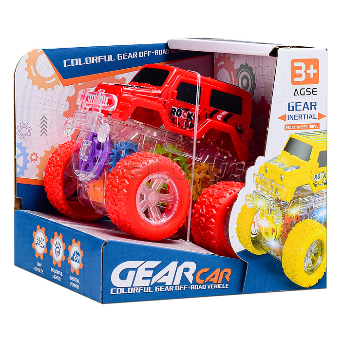 Машина "Блестящий трюк" в пакете