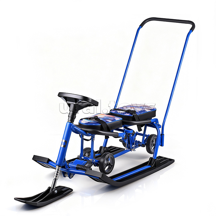 Игрушка Снегокат детский 507 "TWINS BABY Wheel" для двоих (Пингвинчики)