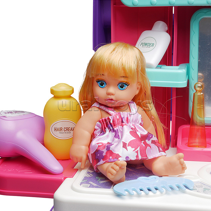 Игровой набор "Стилист" в чемодане