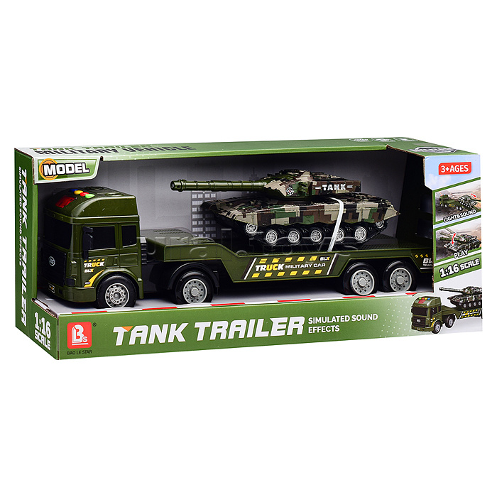 Машина "Tank trailer" в коробке