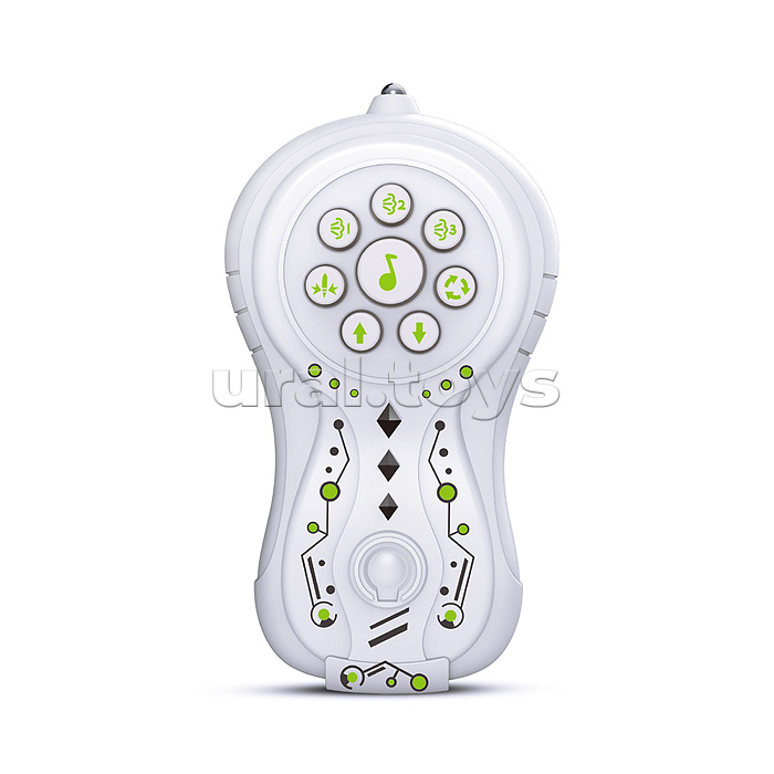 Паук радиоуправляемый, эффект дыма, световые и звуковые эффекты, цвет белый