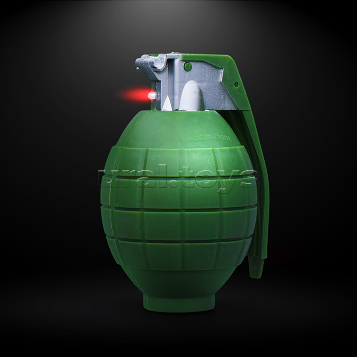 Граната игрушечная (свет, звук) в коробке