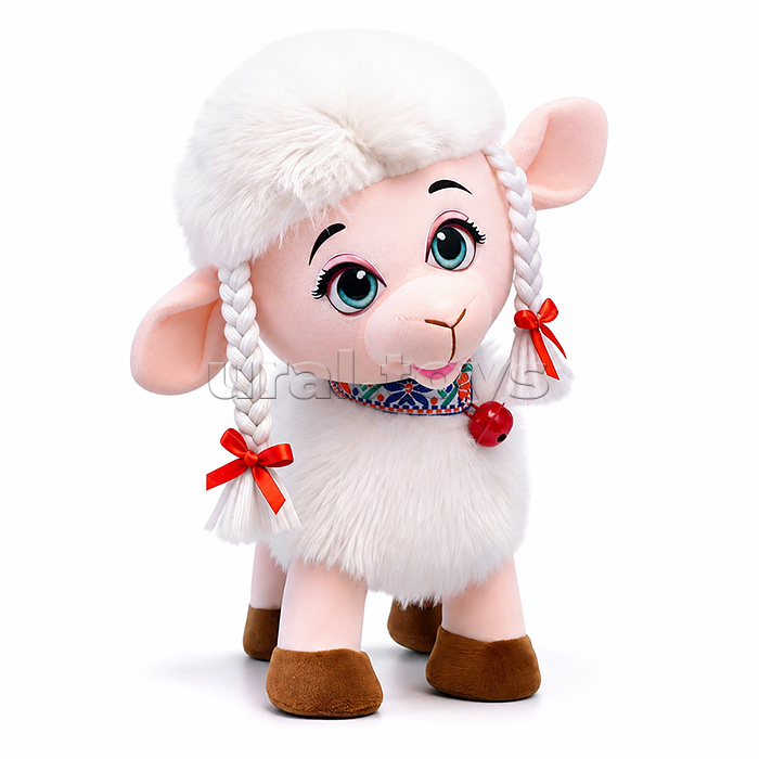 Мягкая игрушка "Овечка" интерактивная, в коробке