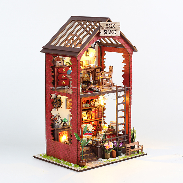 Конструктор "Книжный дом 3D" в коробке