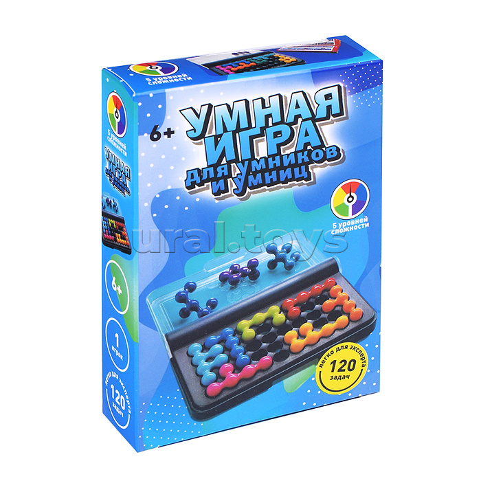Настольная игра "Умная игра для умников и умниц" № 1 Настольная игра "Умная игра для умников и умниц" № 1