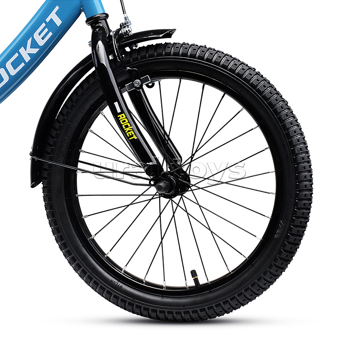 Велосипед 18" Rocket Gem, цвет голубой