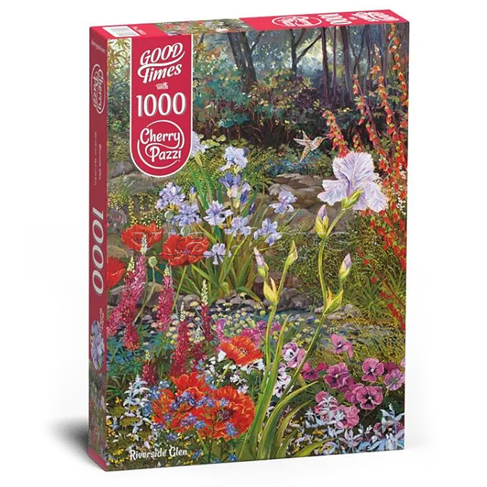 Пазл 1000 "Садовые цветы"