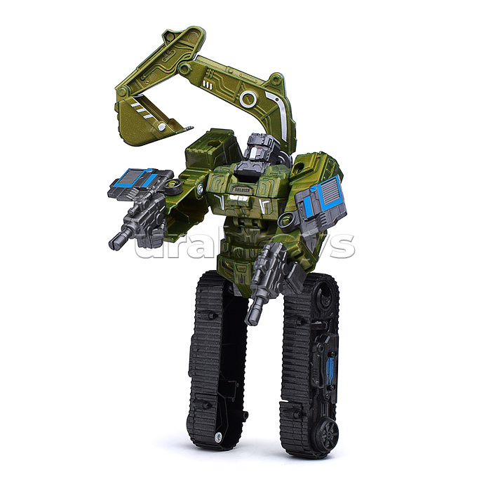 Робот трансформирующийся в экскаватор, в коробке