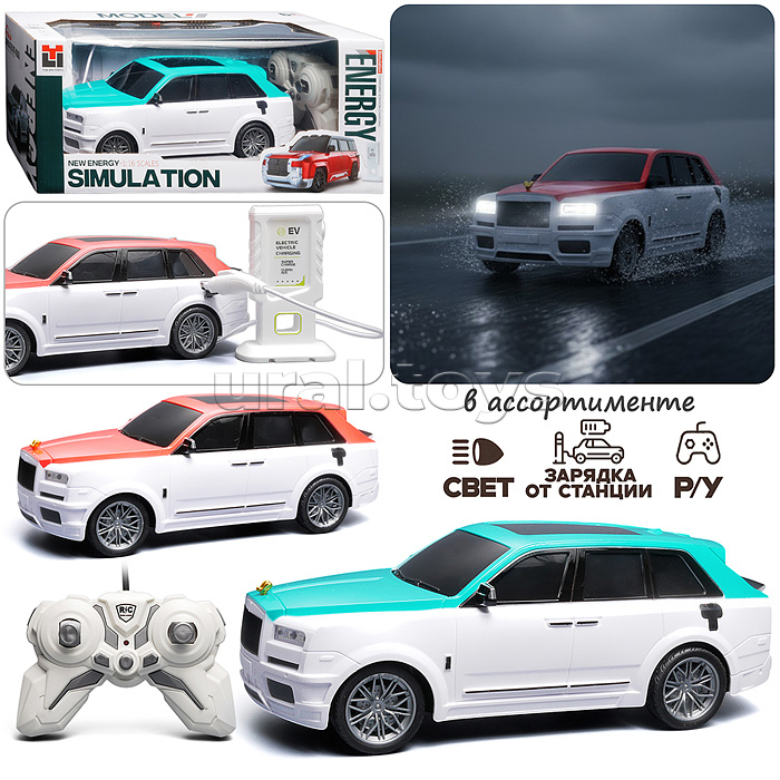 Машина "Покоритель" р/у, 27 MHz, с аккум., в коробке