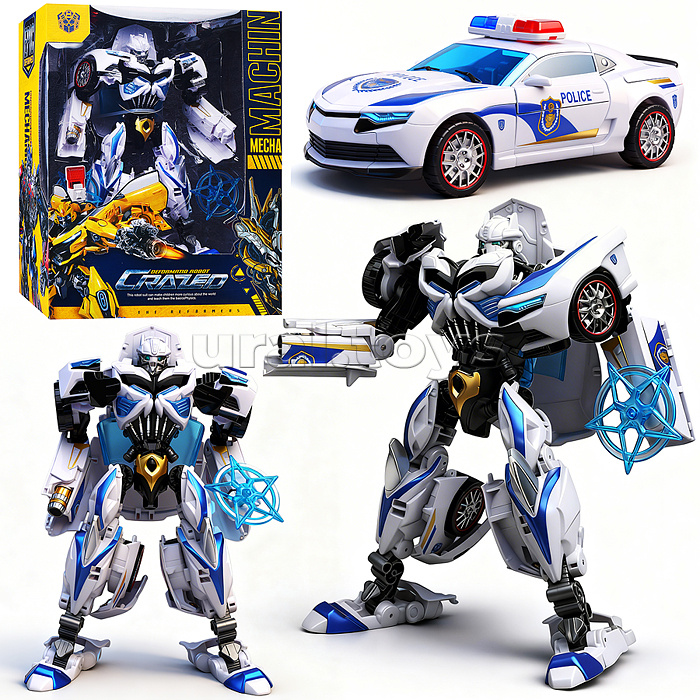 Робот "Полицейский" коробка