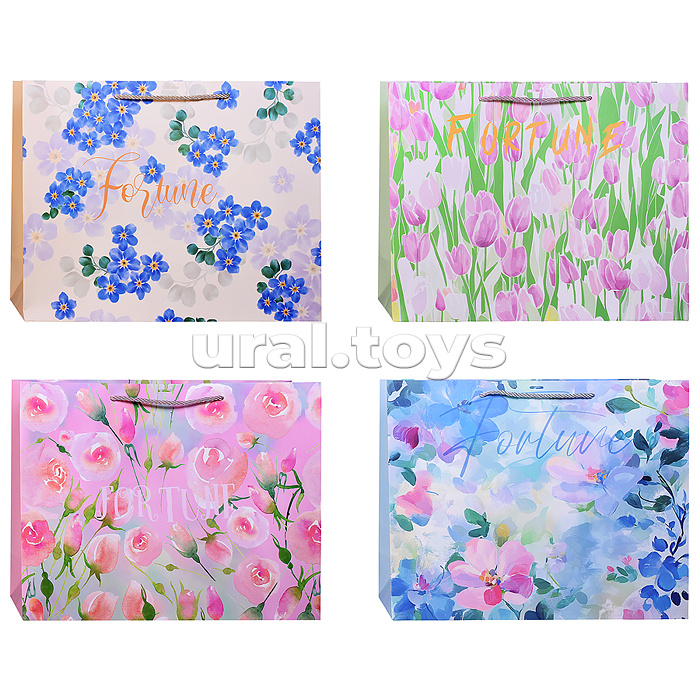 Пакет подарочный "Весеннее настроение" 43*31*14см.